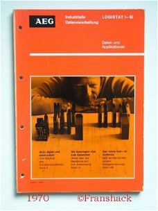 [1970] Logistat I-Si, Daten und Applikationen, AEG-Telefunken