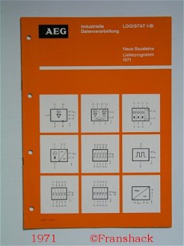 [1971] Logistat I-Si, Daten und Applikationen, AEG-Telefunken - 1