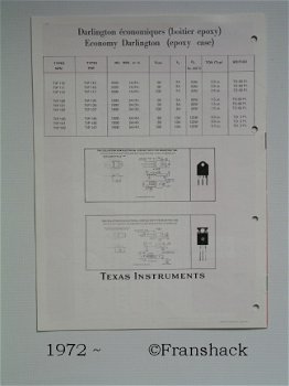 [1972~] Power Transistors, Bulletin VCB1, Texas Instruments France - 3