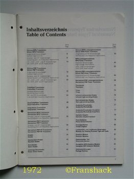 [1972] Components Catalog 1972, Texas Instruments - 2