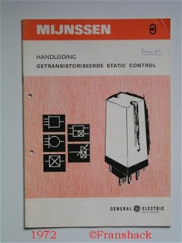 [1972~] Handleiding Static Control, GE/ Mijnssen - 1