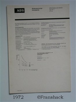 [1972] Reedschütze und Logik-Bausteine, AEG-Telefunken - 5