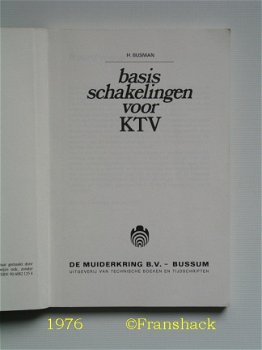 [1976] Basis schakelingen voor KTV, Busman, Muiderkring. - 2