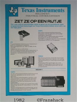 [1982] Overzicht PLC besturingen, Texas Instruments. - 1