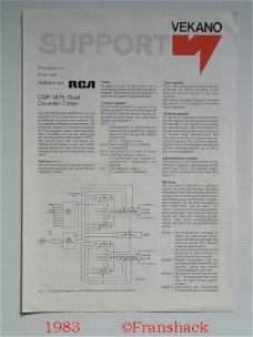 [1983] Support 3e jrg nr 6 / juni, Periodiek, Vekano