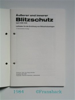 [1984] Äusserer und Innerer Blitzschutz, HKL - 2