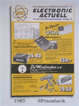 [1985] Electronic Aktuell, Frühjahr 1985-Katalog-Nr.S18, De Windmolen/Conrad - 1