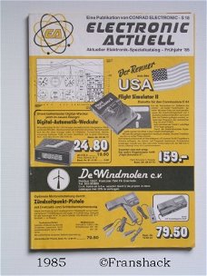[1985] Electronic Aktuell,  Frühjahr 1985-Katalog-Nr.S18, De Windmolen/Conrad