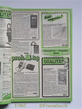 [1985] Electronic Aktuell, Sommer 1985-Katalog-Nr.S19, De Windmolen/Conrad - 2