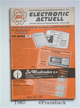 [1985] Electronic Aktuell, Herbst 1985-Katalog-Nr.S20, De Windmolen/Conrad - 1