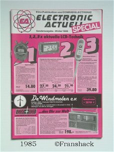[1985] Electronic Aktuell, Winter 1985-Katalog-Special, De Windmolen/Conrad
