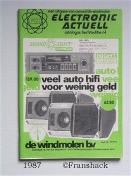 [1987~] Electronic Aktuell, herfsteditie-catalogus-n.1, De Windmolen/Conrad - 1