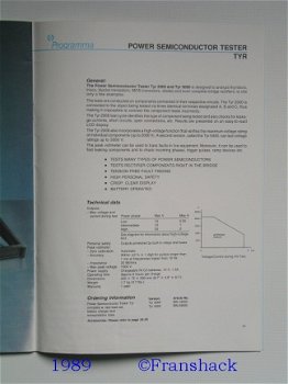 [1989] Test Instruments Catalog, Programma Electric - 5