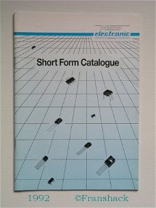 [1992] Short Form Catalogue, Micro Electronic Neuhaus