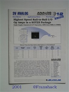 [2001] Analog Design Guide >> 12 8th Ed. 3V Analog, MAXIM