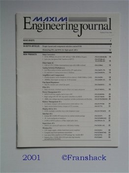 [2001] Engineering Journal, Vol. Forty-One, MAXIM - 1