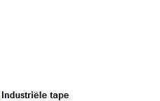 Industriële tape