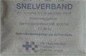 Verband Pakje, Snelverband, 20x20cm, Koninklijke Landmacht, 1990.(Nr.1) - 2 - Thumbnail