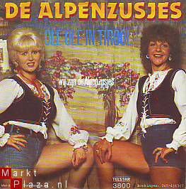 VINYLSINGLE * DE ALPENZUSJES * OLE OLE IN TIROL *HOLLAND 7