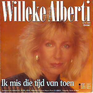 VINYLSINGLE * WILLEKE ALBERTI * IK MIS DE TIJD VAN TOEN * HOLLAND 7