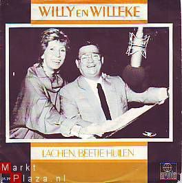 VINYLSINGLE * WILLY EN WILLEKE ALBERTI * LACHEN, BEETJE HUILEN * HOLLAND 7