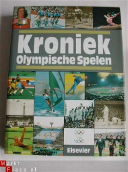 Kroniek Olympische Spelen n.a.v 75 jaar N,O.C Elsevier - 1