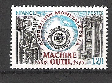 Frankrijk 1975 Expo mondiale de la machine-outil postfris - 1