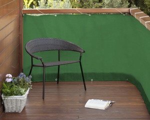 Balkondoeken balkon groen €29,99 - 1