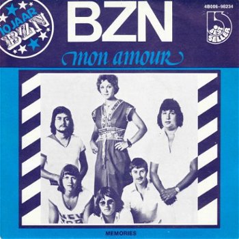 VINYLSINGLE * BZN * MON AMOUR * BELGIUM 7