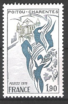Frankrijk 1975 Poitou-Charentes postfris - 1