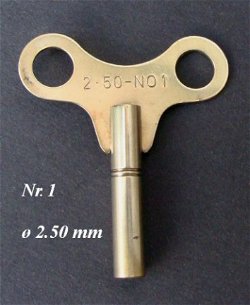 === Klok sleutel = Nr. 1 === 15285