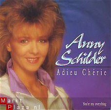 VINYLSINGLE * ANNY SCHILDER( BZN)* ADIEU CHERIE * HOLLAND 7"