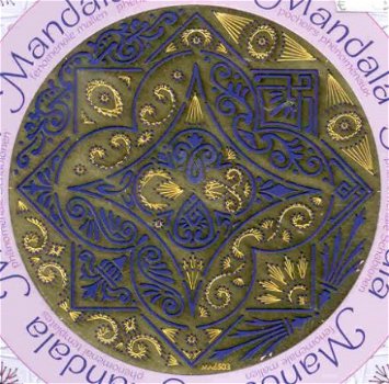 MULTISTENCIL MANDALA -- 4.066.503 -- Marianne Design (NIEUW) - 2