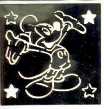 EMBOSSING MAL --- Disney / Mickey Mouse --- 46512 (NIEUW) - 2