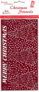 KERST --- Christmas Stencils --- 357299 (NIEUW) - 1