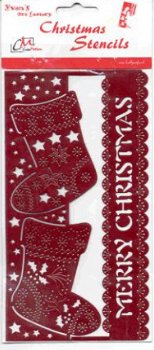 KERST --- Christmas Stencils --- 356799 (NIEUW) - 1