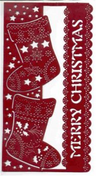 KERST --- Christmas Stencils --- 356799 (NIEUW) - 2