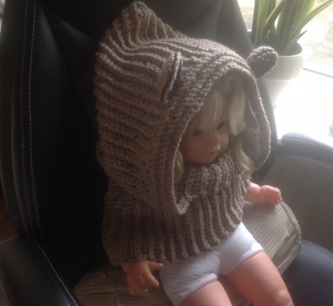 Bear hoody ~VERKOCHT~ - Afbeelding 2