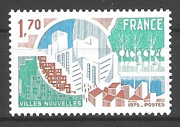 Frankrijk 1975 Villes nouvelles postfris - 1