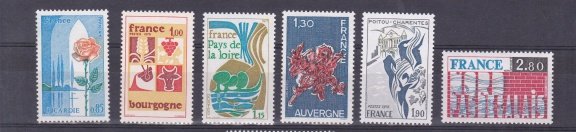 Frankrijk 1975 Régions postfris - 1