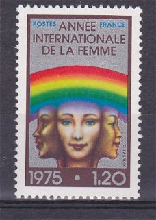 Frankrijk 1975 Année internationale de la Femme postfris