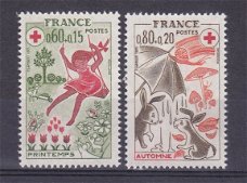 Frankrijk 1975 Croix-Rouge postfris