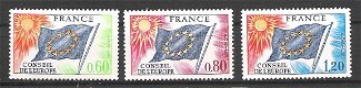 Frankrijk 1975 Conseil de l'Europe Drapeau postfris - 1 - Thumbnail