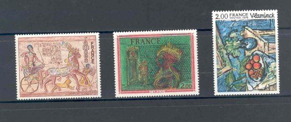 Frankrijk 1976 Oeuvres d'Art (I) postfris - 1