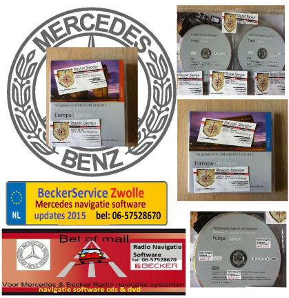 nieuw Mercedes/Becker Comand Aps DVD Audio Aps 50/30 CD 2015 - nr. 1
