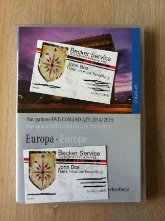 nieuw Mercedes/Becker Comand Aps DVD Audio Aps 50/30 CD 2015 - Afbeelding 4