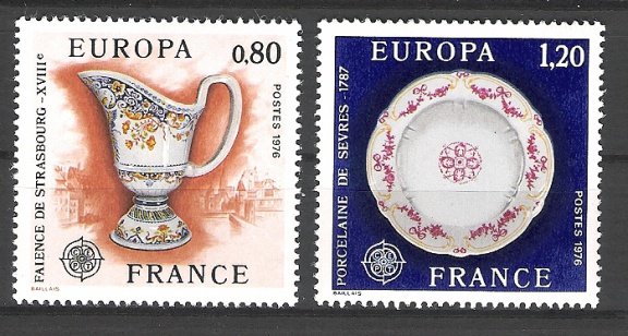 Frankrijk 1976 Europa-CEPT postfris - 1