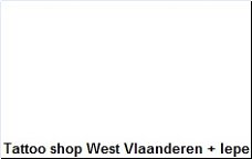 Tattoo shop West Vlaanderen + Ieper