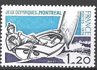 Frankrijk 1976 Jeux Olympiques de Montreal postfris - 1