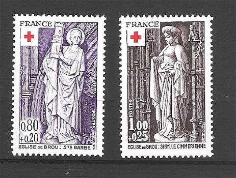 Frankrijk 1976 Croix-Rouge postfris - 1